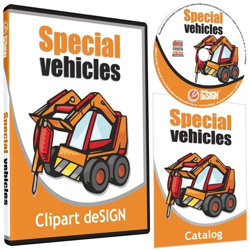 Tractor Clipart-Vinyl Cutter Plotter Clip Art Images-Sign Design Vector Art Graphics CD-ROM von Clipart deSIGN USA