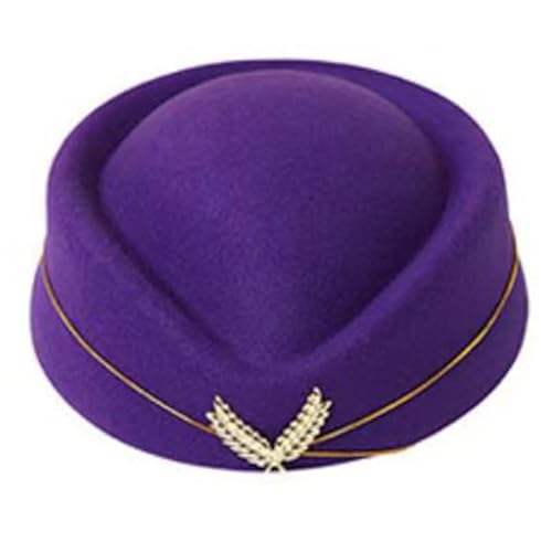 Halloween Stewardess Hut Flugbegleiterin Kostüm Hüte Stewardess Outfits Bellhop Hut Party Cosplay Air Hostess Cap Halloween Stewardess Hut Flugbegleiterin Kostüm Hüte Stewardess Outfits Bellhop Hut Party Cosplay Air Hostess Cap von Clobeau