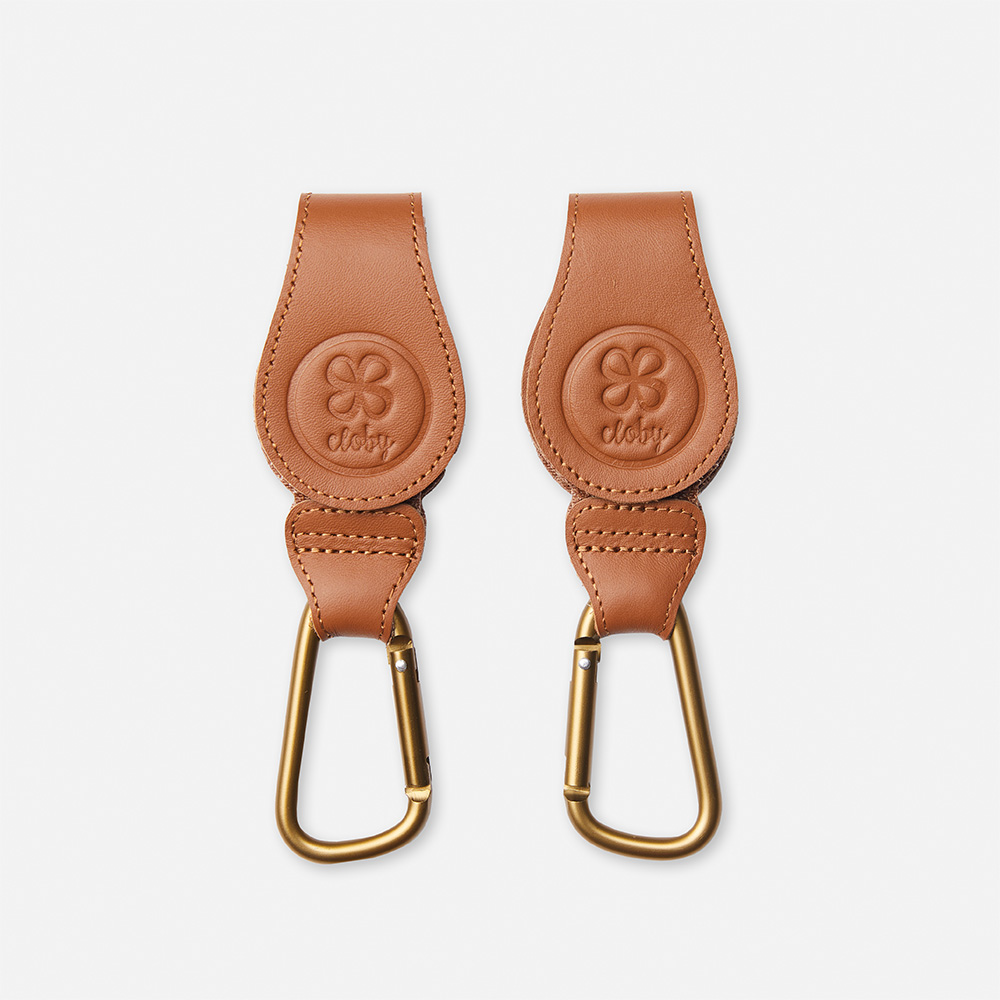 Cloby Stroller Hooks - Beige Cloby Stroller Hooks - Beige von Cloby