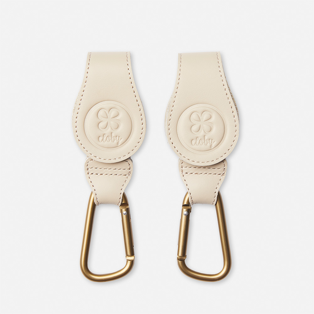 Cloby Stroller Hooks - Beige Cloby Stroller Hooks - Beige von Cloby