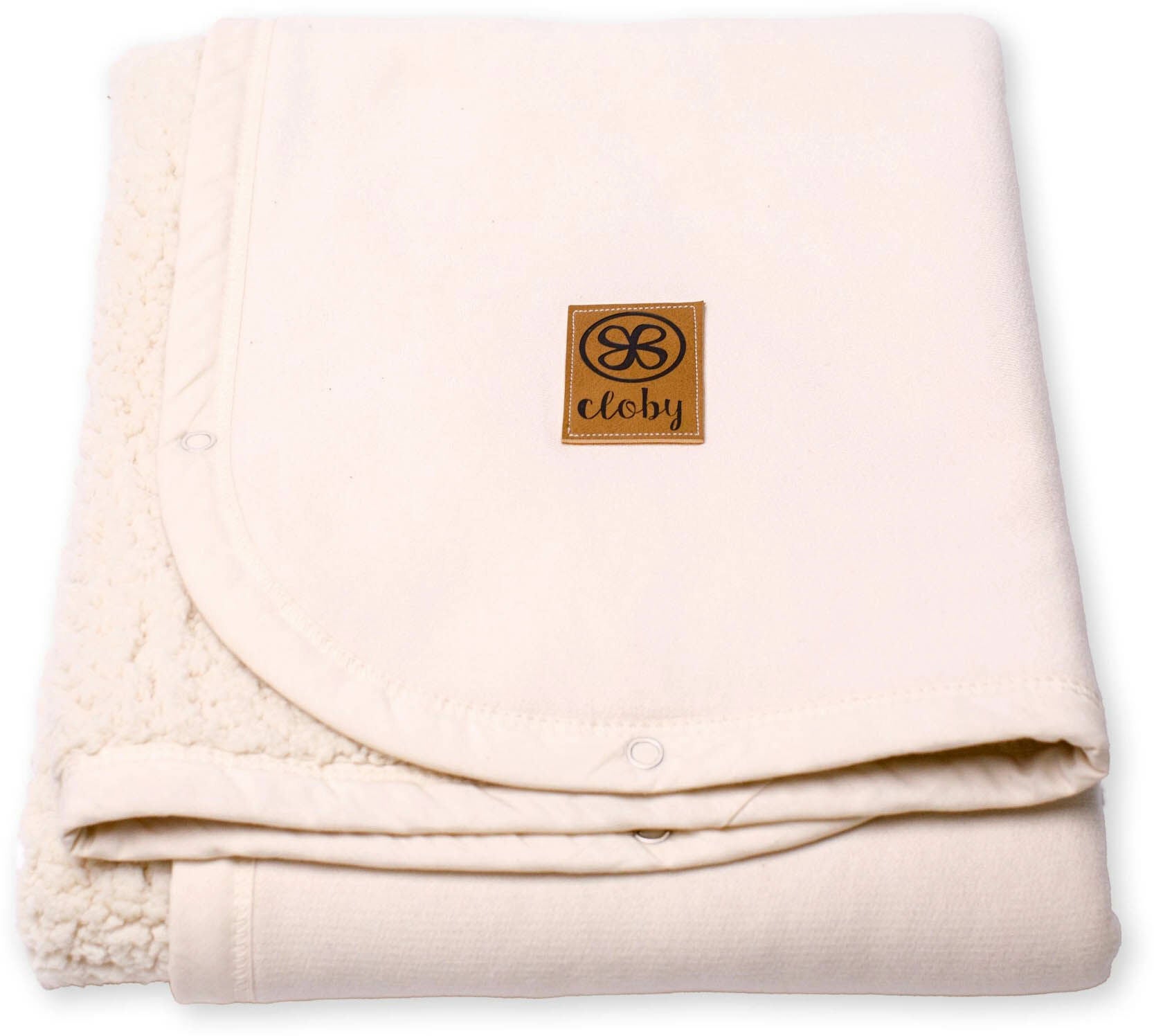 Cloby Teddydecke, Off White Cloby Teddydecke, Off White von Cloby