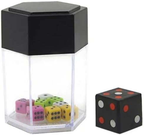 1 Set mehrfarbige Zauberwürfel-Requisiten, Explosion, Zaubertrick-Würfel, Zauberrequisite, lustiges Spielzeug, Nahaufnahme, Aufführung, Witz, Streich, Sicherheit, Neuheit von Clockjuan