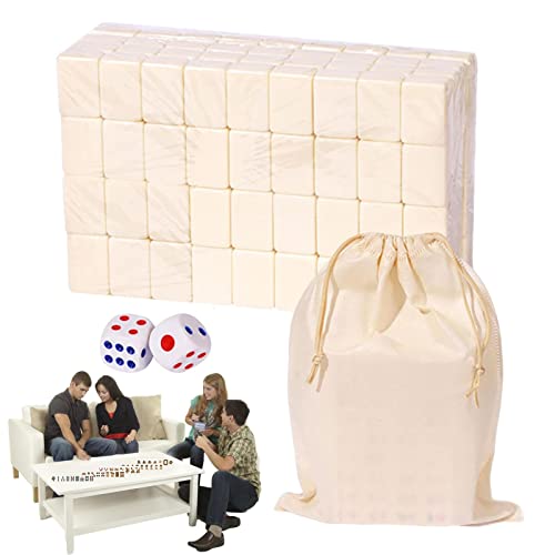 Clomuzi Mini Mahjong Set Chinesisches Spielset, Professionelles Komplettes Mahjong-Spielset, Traditionelles Mahjong-Spiel Für Reisen, Camping, Aufbewahrungstasche, Strategiespiel, White Clomuzi Mini Mahjong Set Chinesisches Spielset, Professionelles Komplettes Mahjong-Spielset, Traditionelles Mahjong-Spiel Für Reisen, Camping, Aufbewahrungstasche, Strategiespiel, White von Clomuzi