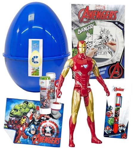 Clondo Osterei Spielzeug für Avengers Fan, Pasqualone, Schale mit 5 Überraschungen, Titan Hero Figur, Kinder Clondo Osterei Spielzeug für Avengers Fan, Pasqualone, Schale mit 5 Überraschungen, Titan Hero Figur, Kinder von Clondo