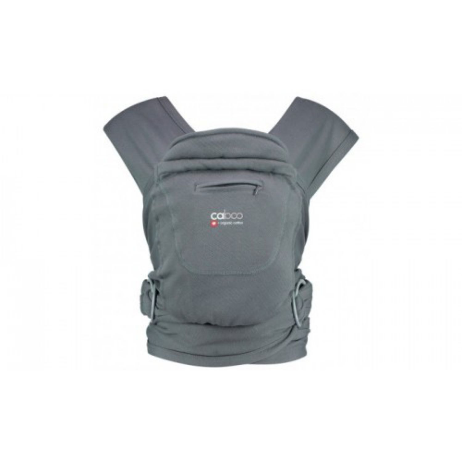 Close Caboo Babytrage + Organic - Pewter Close Caboo Babytrage + Organic - Pewter von Close Parent