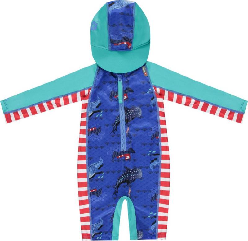 Pop-In All-in-One Schwimmanzug mit Hut - Walhai (Whale Shark) 3XL (98/104) von Close Parent