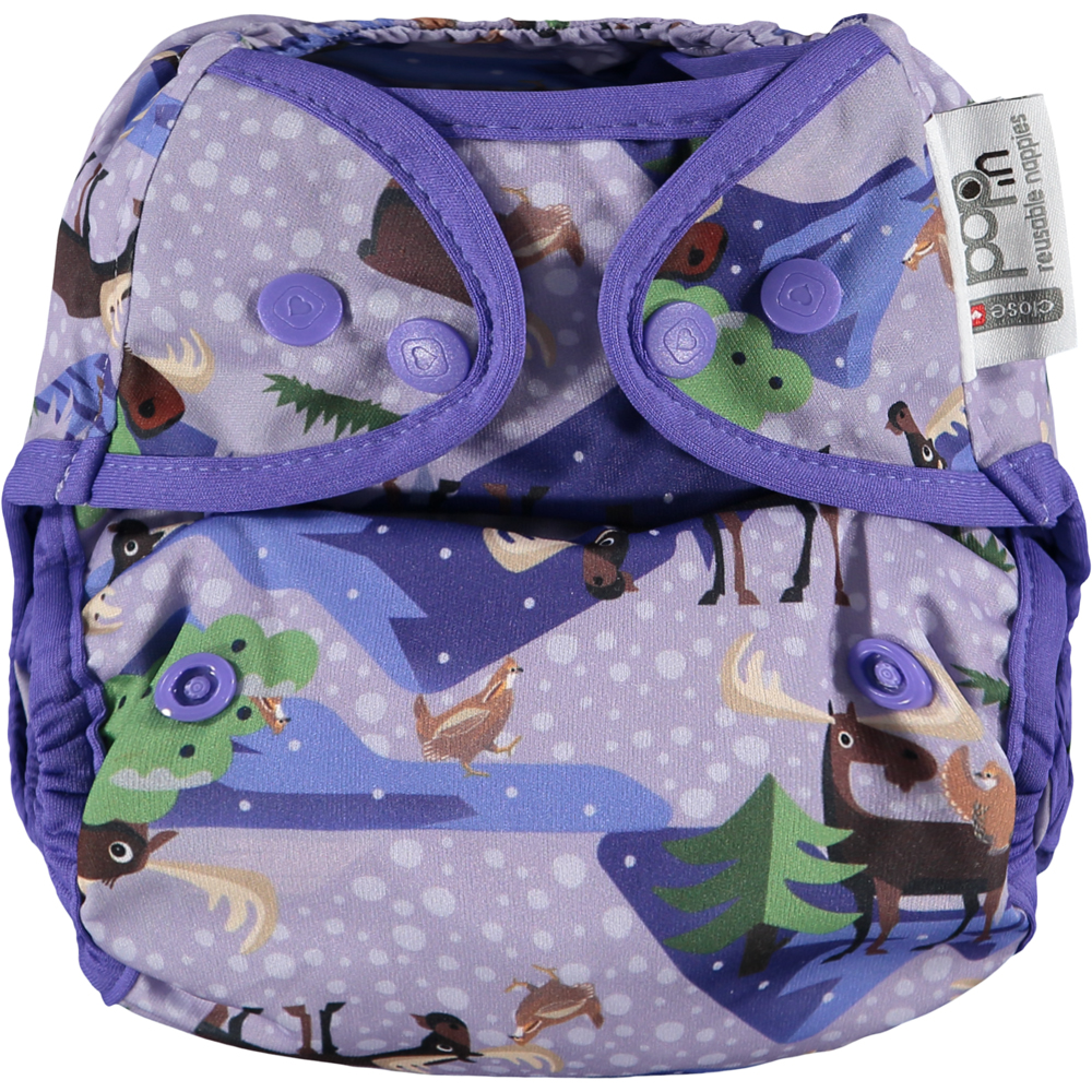 Pop-in Überhose One Size (Druck) - Elch (Moose) von Close Parent