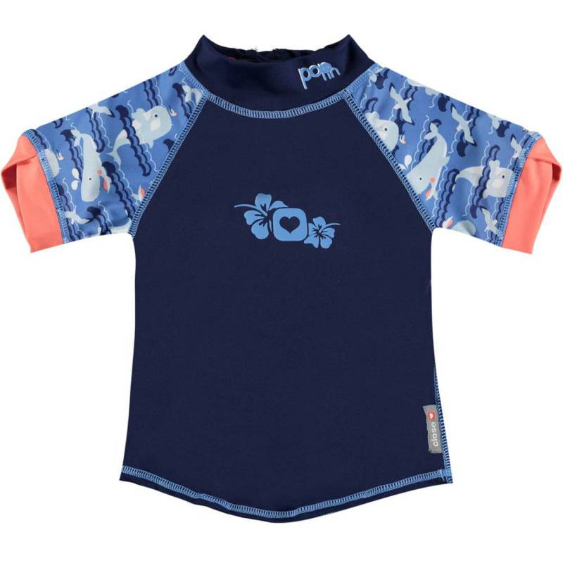Pop-in UV-Schutz Shirt 50+ - S (50/56) Wal (Whale) von Close Parent