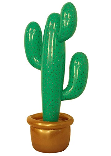WIDMANN Close Up Aufblasbarer Party Kakus ca. 90 cm, Grün, Ostereier decor, Luftdekoration, Inflatable Cactus WIDMANN Close Up Aufblasbarer Party Kakus ca. 90 cm, Grün, Ostereier decor, Luftdekoration, Inflatable Cactus von WIDMANN