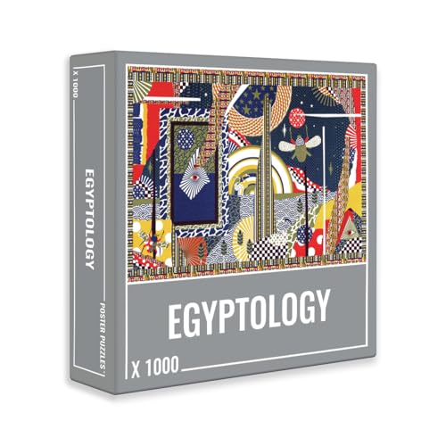 Cloudberries Egyptology Puzzle, 1000-teiliges Altes Ägypten-Puzzle für Erwachsene, ägyptische Geschenke für Erwachsene, Pyramiden-Puzzle, Archäologie-Puzzles, Geschichts-Puzzles von Cloudberries
