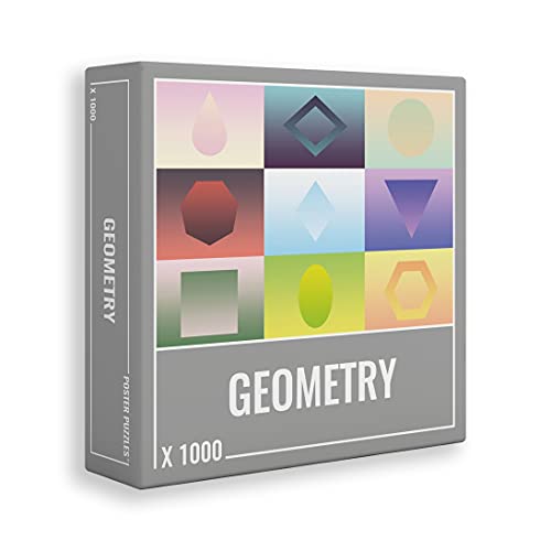 Cloudberries Geometry Ð Einfaches 1000-teiliges Puzzle fŸr Erwachsene von Cloudberries