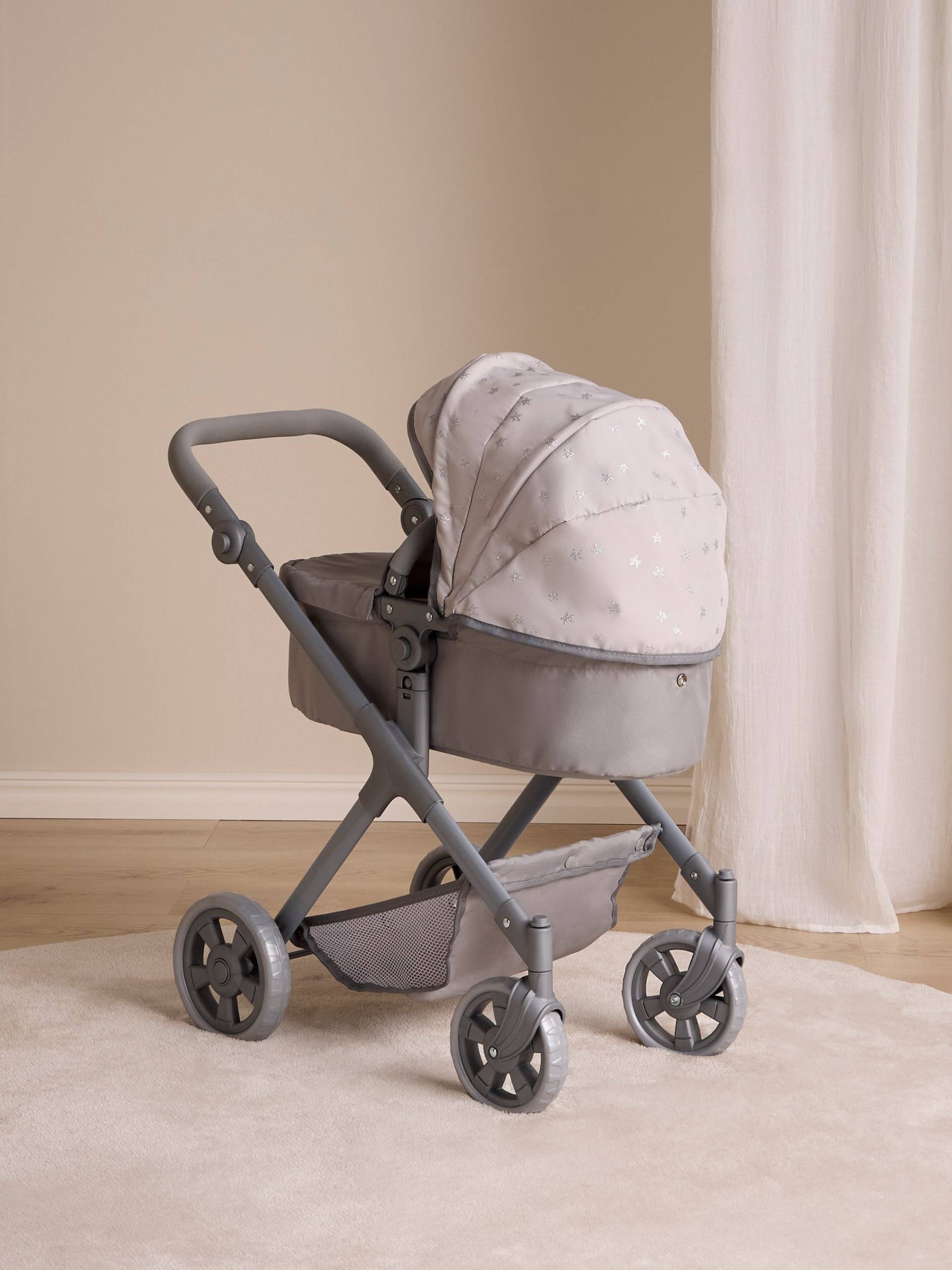 Cloudberry Castle 2-In-1 Puppenwagen Small, Grau Cloudberry Castle 2-In-1 Puppenwagen Small, Grau von Cloudberry Castle