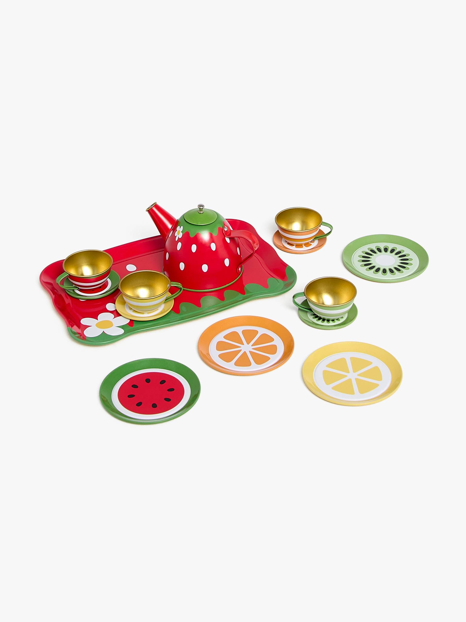 Cloudberry Castle Fruity Teeservice aus Metall Cloudberry Castle Fruity Teeservice aus Metall von Cloudberry Castle