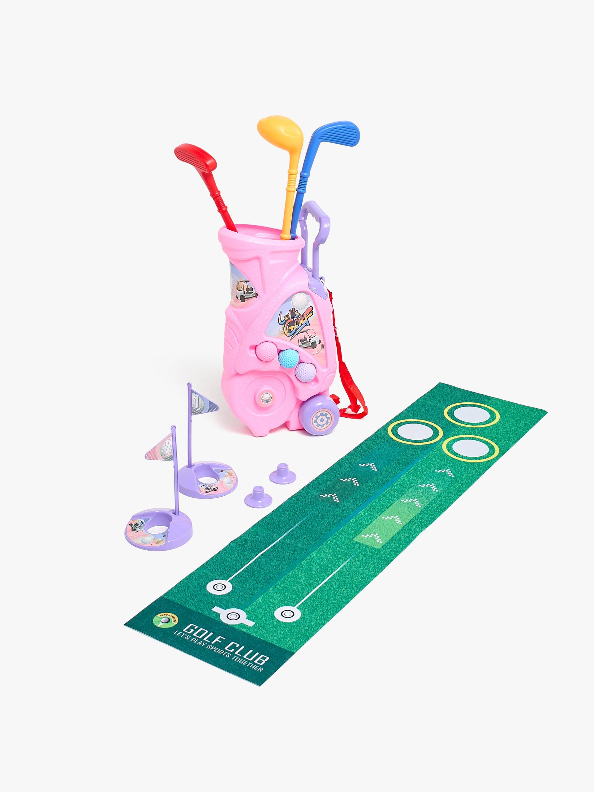 Cloudberry Castle Golfset, Rosa Cloudberry Castle Golfset, Rosa von Cloudberry Castle