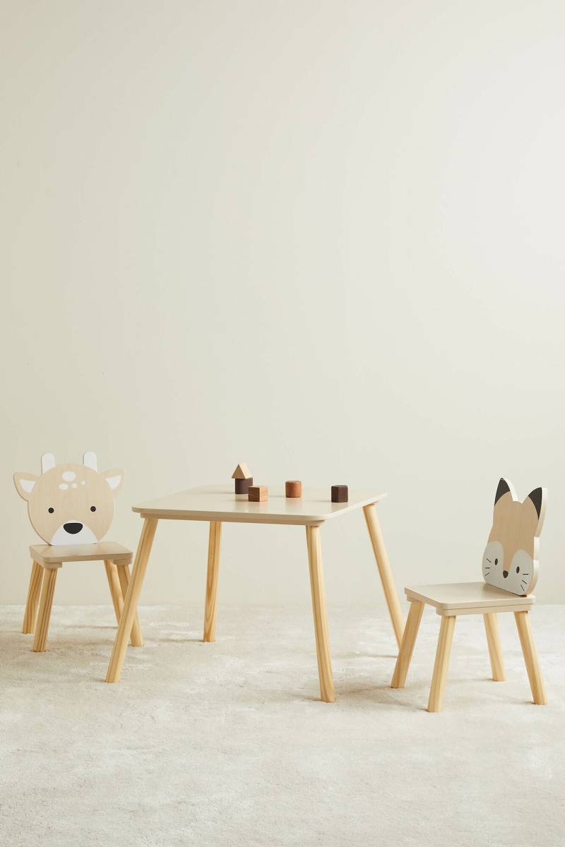 Cloudberry Castle Tisch und Stühle, Deer &  Fox, Kinderzimmermöbel, Kindermöbel von Cloudberry Castle