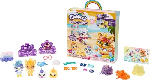 Cloudees GPX45 - Sammelfiguren Strandparty Spielset, ab 4 Jahren von Mattel
