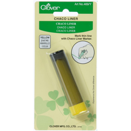 Clover Schneiderkreide Liner Gelb von Clover