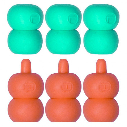 Clover Maschenstopper / Nadelkappen für Nadelgröße 2,0-6,5mm - 6 Stk von Clover
