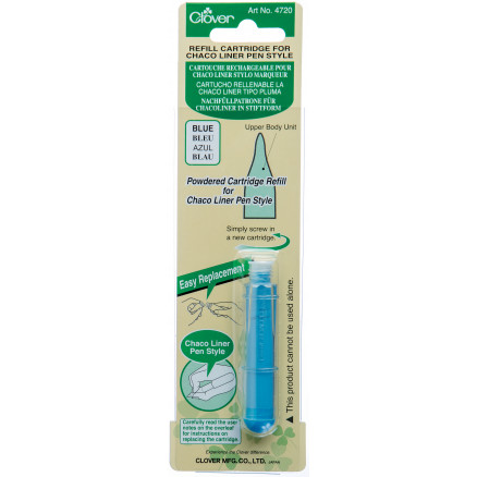 Clover Nachfüllpatrone Chaco Liner in Stiftform Blau von Clover