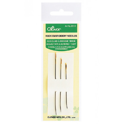 Clover Sticknadeln Gebogene Spitze 3 Größen 3 Stück von Clover