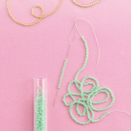Clover Perlennadel/Swift Bead 75mm - 2 Stück von Clover