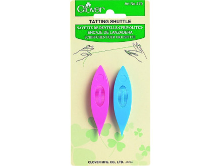 Clover Schiffchen für Occhi-Spitze Farbenmix 6,5cm - 2 Stk Clover Schiffchen für Occhi-Spitze Farbenmix 6,5cm - 2 Stk von Clover