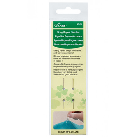Clover Snag Reparaturnadeln - 2 Größen von Clover