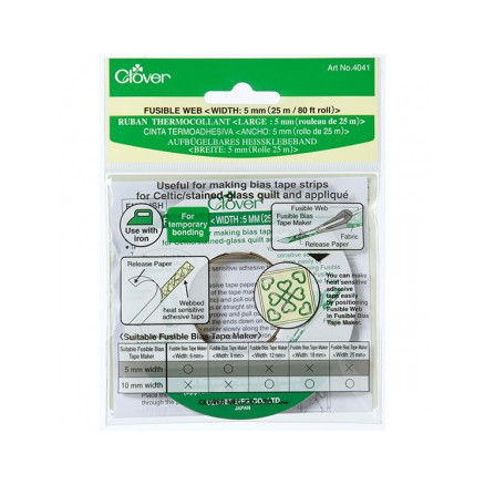 Clover Schmelzbare Vliesband - 10mm von Clover