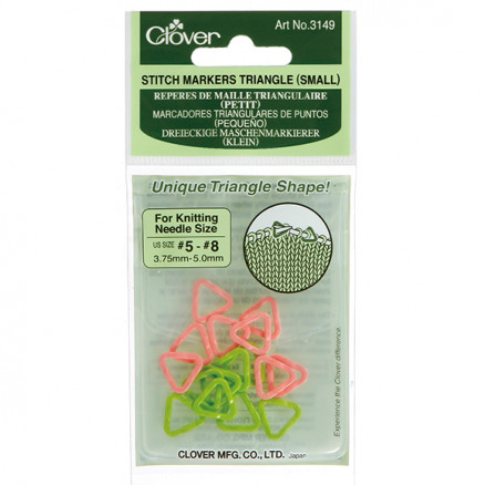Clover Markierringe Dreieckig Gr. S - 16 Stk von Clover