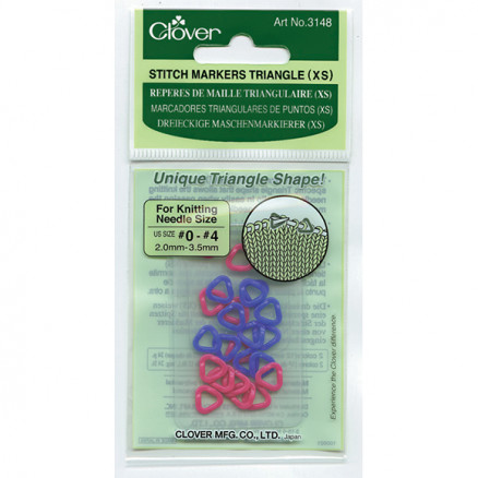 Clover Markierringe Dreieckig Gr. XS - 24 Stk von Clover