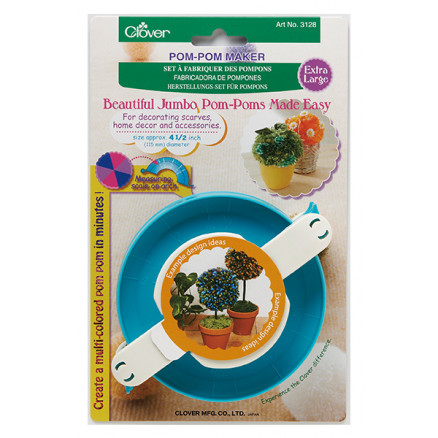 Clover Pompon Maker Extra Groß von Clover