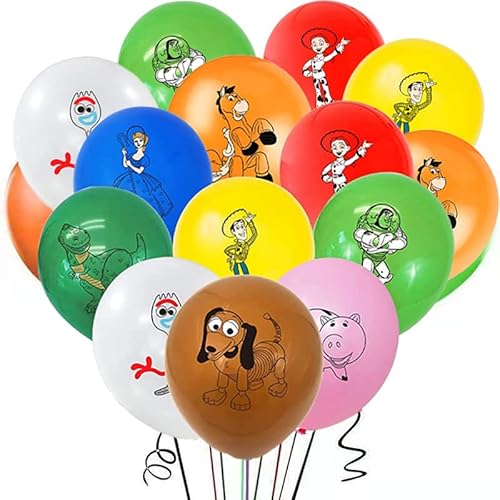Toy Story Geburtstagsparty-Dekorationen, 18 Stück, Toy Story-Ballons, Themen-Party-Luftballons für Kindergeburtstag, Partygeschenk Toy Story Geburtstagsparty-Dekorationen, 18 Stück, Toy Story-Ballons, Themen-Party-Luftballons für Kindergeburtstag, Partygeschenk von CloverCy