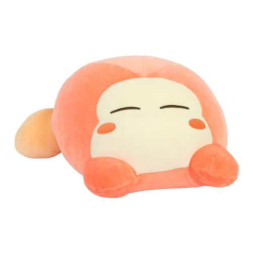 Club Mocchi Mocchi Suya Suya Waddle Dee Mega Plüschfigur, Offiziell Lizenziertes Kirby Kuscheltier, 38 cm Großes Nintendo Sammlerstück, Hochwertiges Gaming Plüschtier, Geschenk Für Kinder Und Fans von Club Mocchi Mocchi
