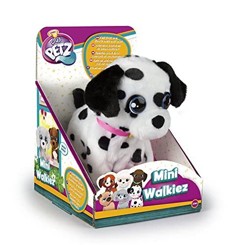Club Petz IMC Toys 99838IM Mini WALKIEZ Dalmatian Plüsch Hund, Sortiert, Talla unica von Club Petz