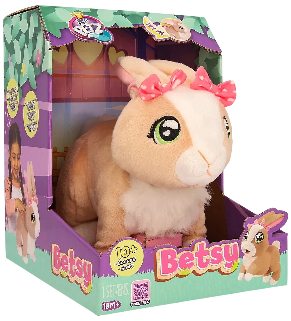 Club Petz Interaktiv Kuscheltier - Betsy Brown Bunny - Club Petz - One Size - Kuscheltiere Club Petz Interaktiv Kuscheltier - Betsy Brown Bunny - Club Petz - One Size - Kuscheltiere von Club Petz