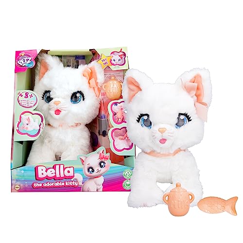 Club Petz Bella, Feature Plush Plüschkatze mit Funktionen und Geräuschen, Spielzeug für Mädchen und Kinder +3 Jahre von Club Petz