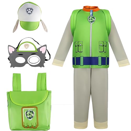 Clybeaut Hund faschingskostüme kinder, Jungen Mädchen Cosplay Hund Kostüm 5-8 jahre, Halloween-Kostüme für Kinder Clybeaut Hund faschingskostüme kinder, Jungen Mädchen Cosplay Hund Kostüm 5-8 jahre, Halloween-Kostüme für Kinder von Clybeaut