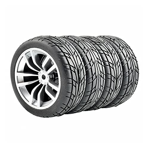 Clynex 4 STÜCKE Grip Reifen Radeinsatz Schwamm, for HSP, for HPI, 1/10 1:10 Tourenwagen RC-Autoreifen(Rim02S-6095) von Clynex