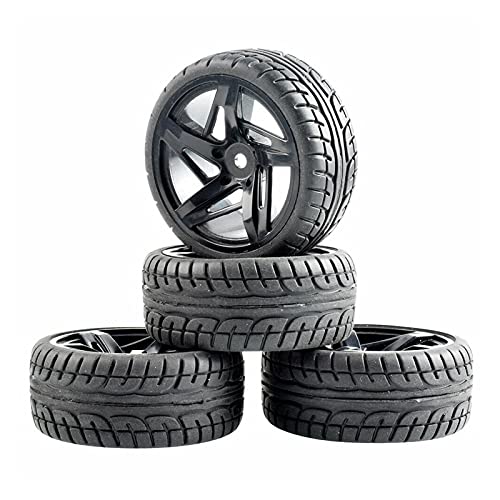 Clynex 4 STÜCKE Speed ​​Tires Insert Schwamm Rad, for HSP, 1/10 1,10 Tourenwagen RC-Autoreifen(Rim01H-8003) von Clynex