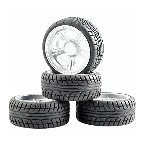 Clynex 4 STÜCKE Speed ​​Tires Insert Schwamm Rad, for HSP, 1/10 1:10 Tourenwagen RC-Autoreifen(Rim03S-8003) von Clynex