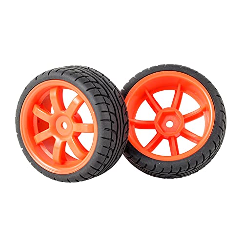 Clynex 4 STÜCKE Speed ​​Tires Insert Schwamm Rad, for HSP, for HPI, 1/10 1,10 Tourenwagen RC-Autoreifen(9005R-8003) von Clynex