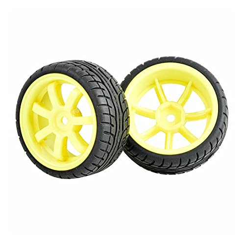 Clynex 4 STÜCKE Speed ​​Tires Insert Schwamm Rad, for HSP, for HPI, 1/10 1,10 Tourenwagen RC-Autoreifen(9005Y-8003) von Clynex