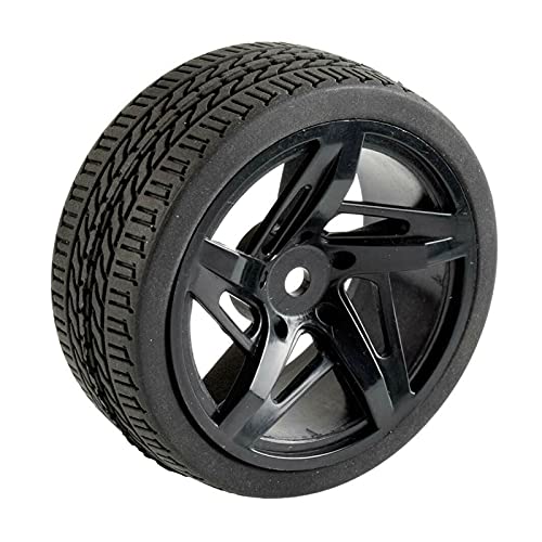 Clynex 4 STÜCKE Speed ​​Tires Radeinsatz Schwamm, for HSP, 1/10 1,10 Tourenwagen RC-Autoreifen(Rim01H-6091) von Clynex