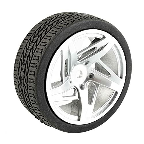 Clynex 4 STÜCKE Speed ​​Tires Radeinsatz Schwamm, for HSP, 1/10 1,10 Tourenwagen RC-Autoreifen(Rim01s-6091) von Clynex