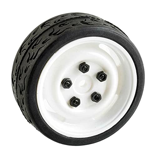 Clynex 4 STÜCKE Speed ​​Tires Radeinsatz Schwamm, for HSP, 1/10 1,10 Tourenwagen RC-Autoreifen(Rim51W-6092) von Clynex