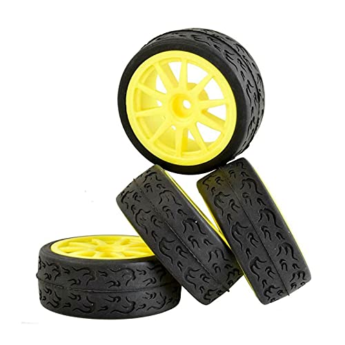 Clynex 4 STÜCKE Speed ​​Tires Radeinsatz Schwamm, for HSP, for HPI, 1/10 1,10 Tourenwagen RC-Autoreifen(910Y-6092) von Clynex