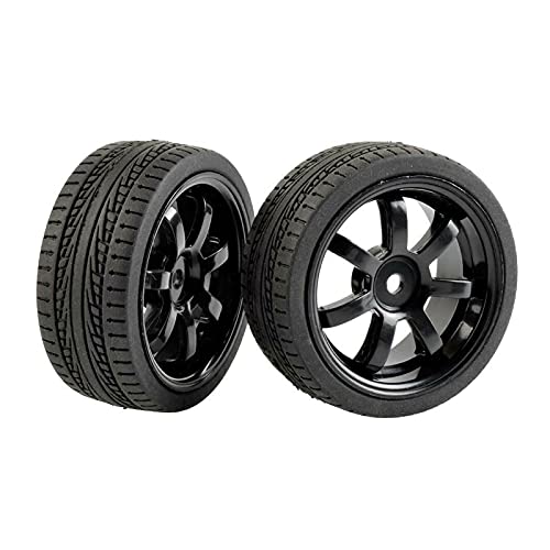 Clynex 4-teiliges Grip-Reifenrad for HSP Racing, 1/10 1.10 On-Road-Auto RC-Autoreifen(9005B-6093) von Clynex