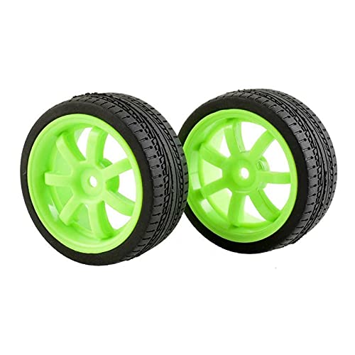 Clynex 4-teiliges Grip-Reifenrad for HSP Racing, 1/10 1.10 On-Road-Auto RC-Autoreifen(9005G-6093) von Clynex