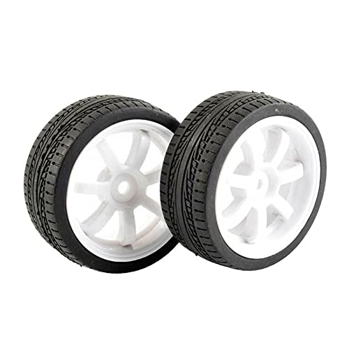 Clynex 4-teiliges Grip-Reifenrad for HSP Racing, 1/10 1.10 On-Road-Auto RC-Autoreifen(9005W-6093) von Clynex