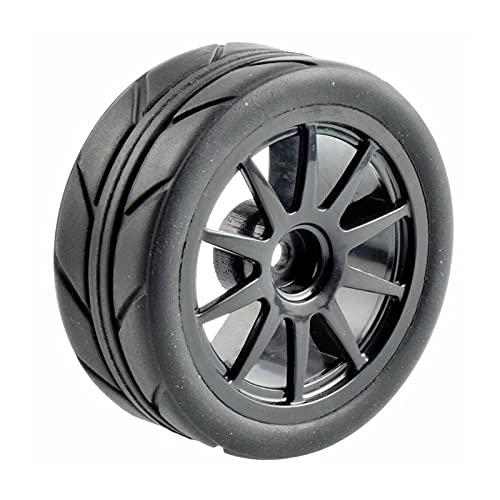 Clynex 4P Grip-Reifen, Schwammrad einsetzen, for HSP Racing, 1/10 1.10 On-Road-Auto RC-Autoreifen(910B-6087) von Clynex